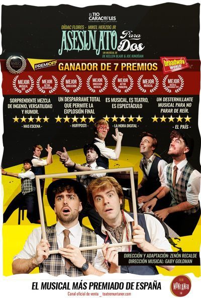 Cartel del evento Asesinato Para Dos - Barcelona