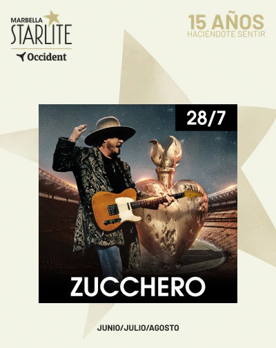 Zucchero - Starlite Occident 2026