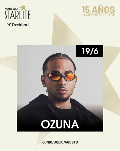 Ozuna - Starlite Occident 2026