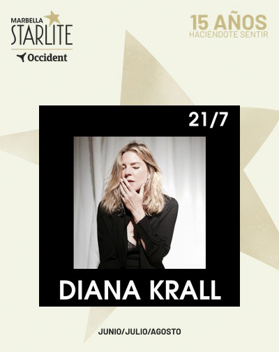 Cartel del evento Diana Krall - Starlite Occident 2026