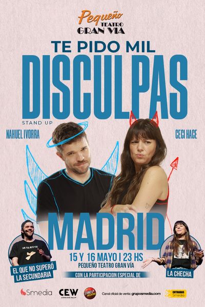 Ceci Hace y Nahuel. Te pido mil disculpas