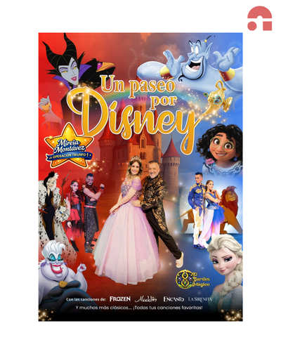 Cartel del evento Un Paseo por Disney