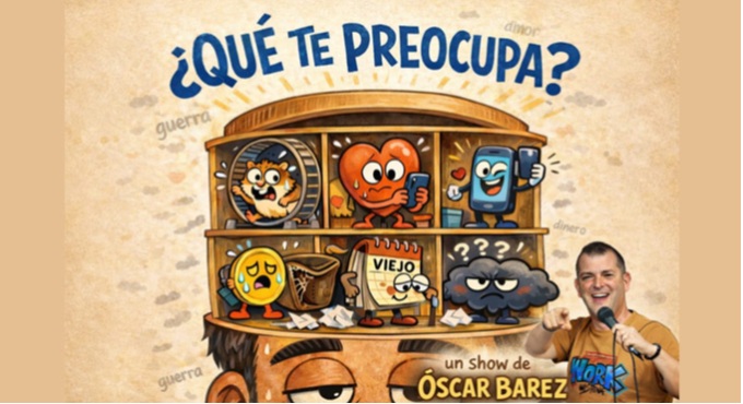 Cartel y póster de ¿Qué Te Preocupa?, obra de Otros en La Butaca Amarilla, Madrid