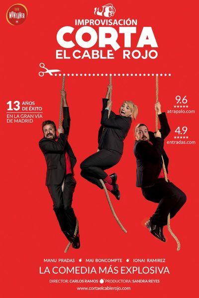 Cartel del evento Corta el cable rojo - Barcelona