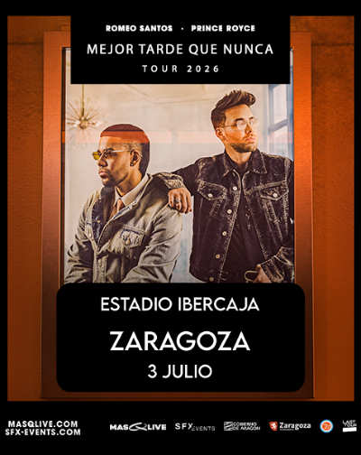 Romeo Santos & Prince Royce - Mejor Tarde Que Nunca Tour 2026