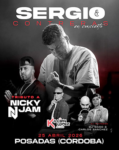 Cartel y póster de Sergio Contreras, obra de Otros en Auditorio Municipal Alcalde Felipe Pérez, Posadas