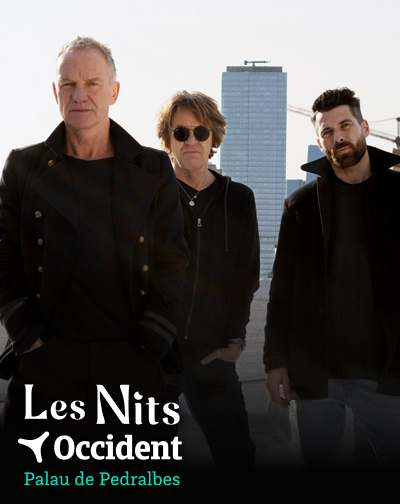 Cartel y póster de Sting - Les Nits Occident, obra de Otros en Jardins del Palau de Pedralbes, Barcelona