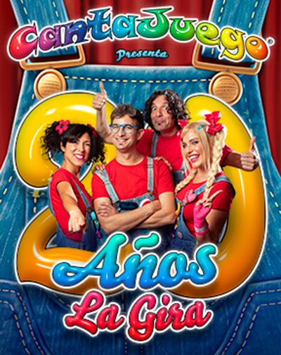 Cantajuego Presenta: 20 Años - La Gira