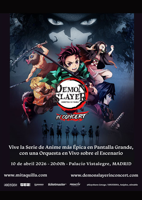Cartel del evento Demon Slayer (Kimetsu no Yaiba) - In Concert
