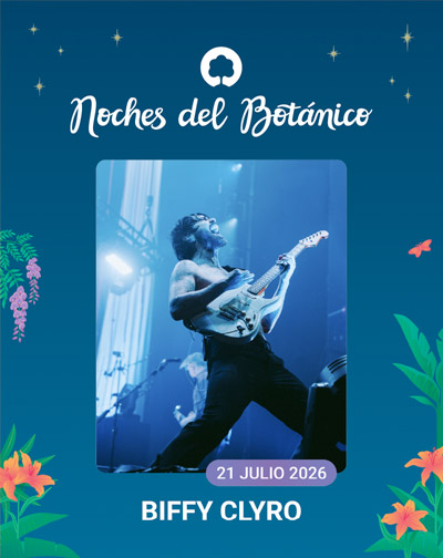 Cartel del evento Biffy Clyro - Noches del Botánico 2026