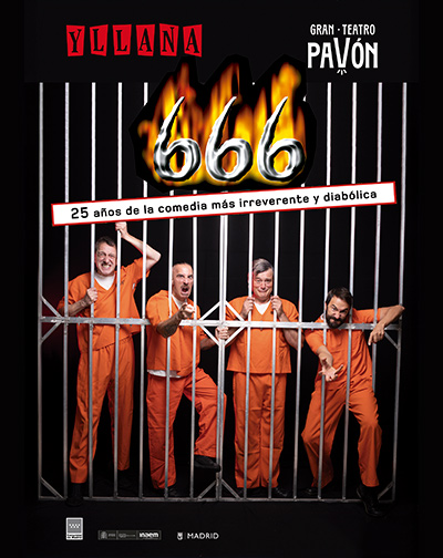 Cartel del evento 666 - Yllana - Madrid en teatro Gran Teatro Pavón. Otros desde €