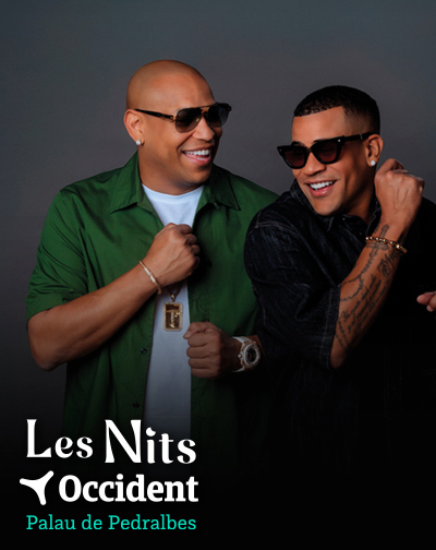 Cartel y póster de Gente de Zona - Les Nits Occident, obra de Otros en Jardins del Palau de Pedralbes, Barcelona