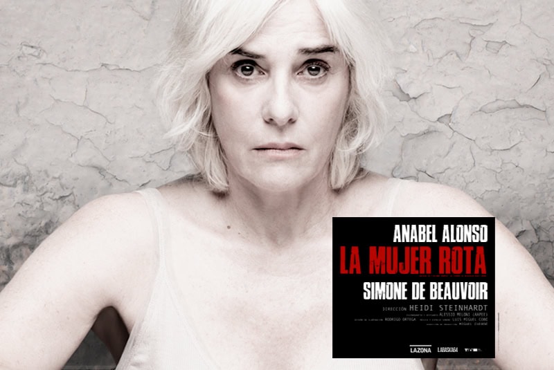 Cartel y póster de La Mujer Rota, obra de Otros en Auditorio Cartuja, Sevilla