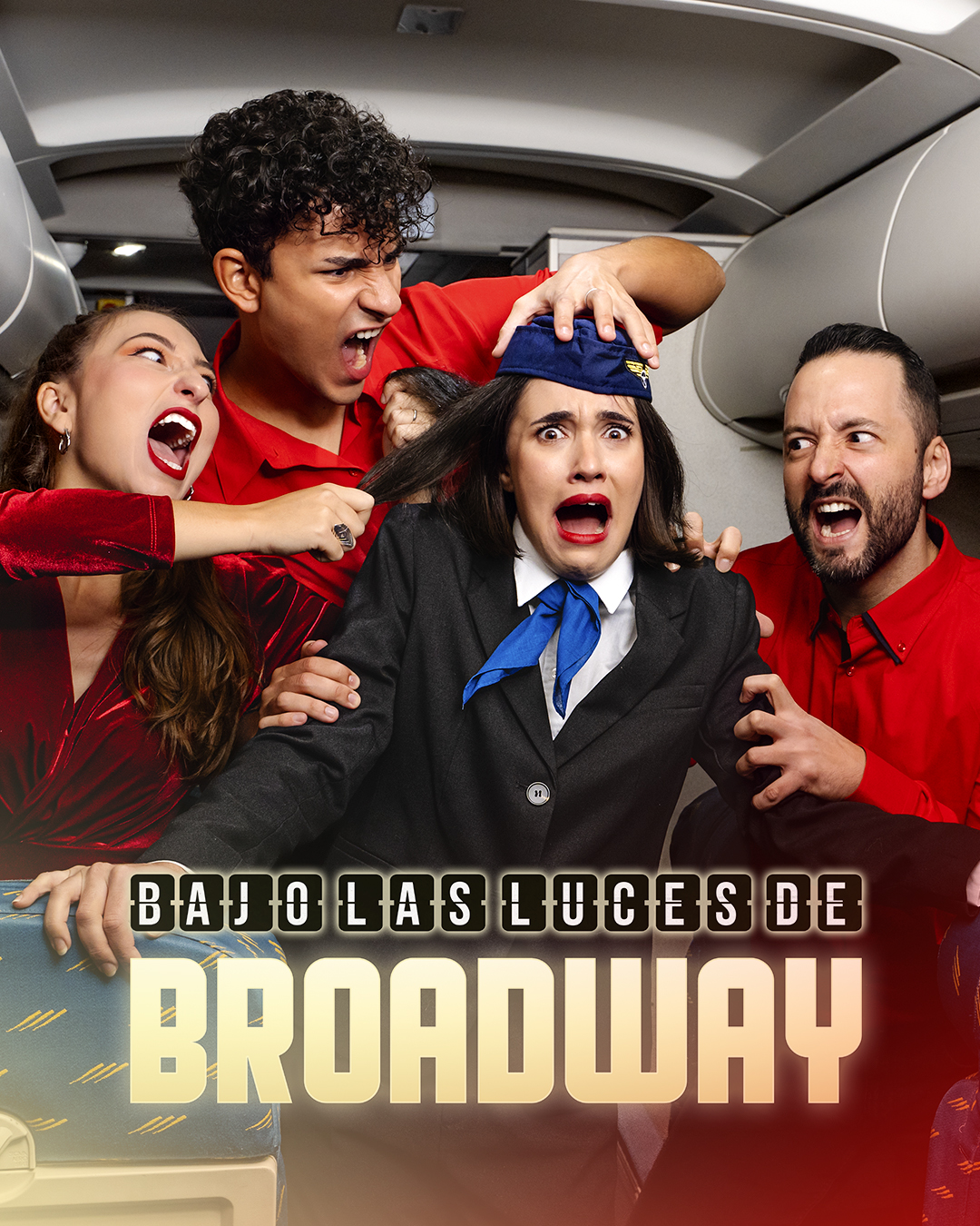 Cartel de Bajo las Luces de Broadway - Otros en Teatro Arlequín Gran Vía