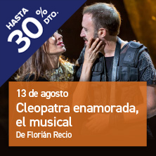 Cleopatra enamorada, el musical en Cáparra