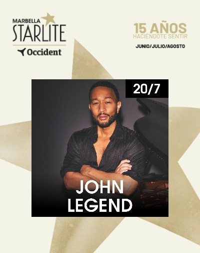 John Legend - Starlite Occident 2026