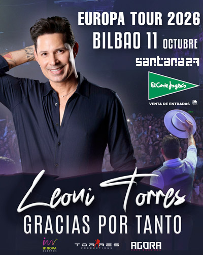 Concierto Leoni Torres- Gracias por tanto 2026