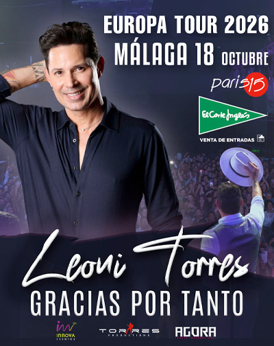 Leoni Torres - Gracias Por Tanto 2026 - Málaga