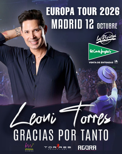 Leoni Torres - Gracias por tanto 2026 - Madrid