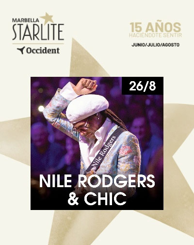 Nile Rodgers & Chic - Starlite Occident 2026