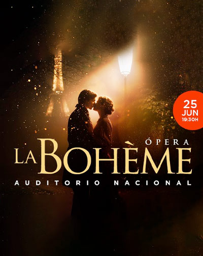 Cartel de Ãpera: La BohÃ¨me de Puccini - Otros en Auditorio Nacional de Madrid