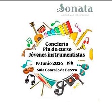 Concierto fin de curso jóvenes instrumentistas