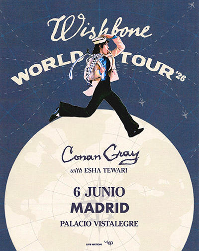 Cartel del evento Conan Gray - Wishbone World Tour