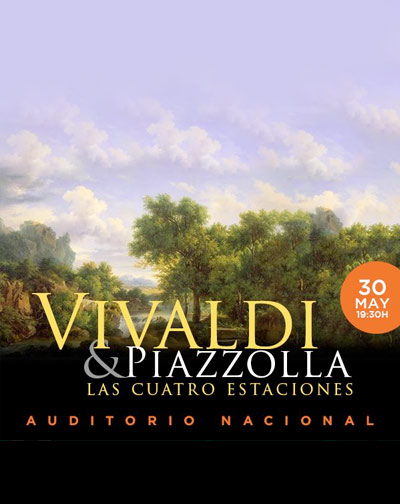 Imagen de Vivaldi & Piazzolla: Las Cuatro Estaciones - Otros en Auditorio Nacional de Madrid