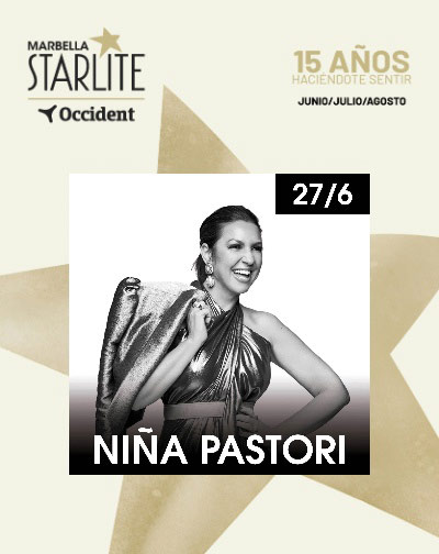 Cartel de NiÃ±a Pastori - Starlite Festival 2026 - Otros en Starlite Festival