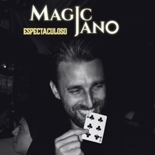 Cartel de Magic Jano - Espectaculoso - Magia en  Sala Galileo Galilei