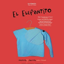 Cartel de El elefantito - Infantil en Sala Cuarta Pared