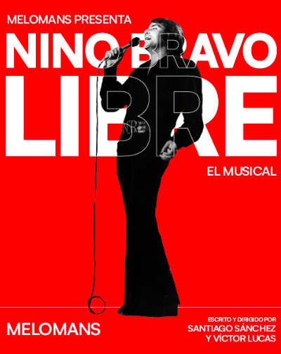 Cartel de Nino Bravo Libre - Madrid - Otros en Teatro Amaya
