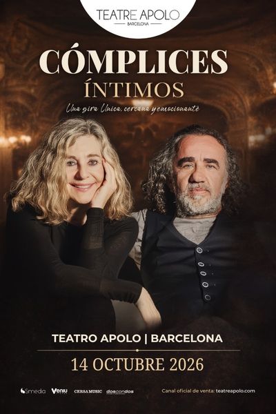 Cartel de CÃ³mplices Ãntimos - Otros en Teatro Apolo de Barcelona