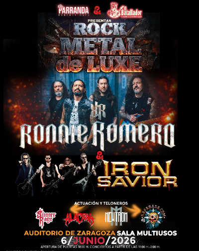 Cartel de Rock - Metal De Luxe - Otros en SALA MULTIUSOS ZARAGOZA