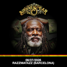Cartel de Burning Spear - Barcelona - Pop & Rock en Sala Razzmatazz 1