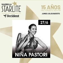 Niña Pastori - Starlite Marbella 2026 - Obra de Festivales de música en Starlite Marbella