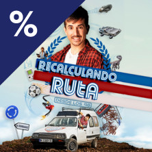 Cartel de Recalculando Ruta - Javito Rivas - Madrid - Monólogos en Teatro Soho Club