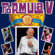 Cartel de Fórmula V - Madrid - Pop & Rock en Nuevo Teatro Alcalá