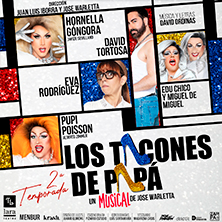 Cartel de Los tacones de papá - Otros en Teatro Lara - Sala Cándido Lara