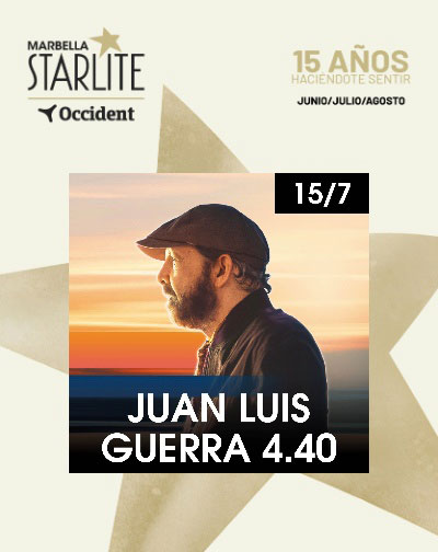 Cartel de Juan Luis Guerra - Starlite Occident 2026 - Otros en Starlite Festival