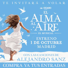 Cartel de El Alma al Aire - Musicales en Teatro OCASO Coliseum
