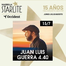 Juan Luis Guerra Starlite Marbella 2026 - Obra de Festivales de música en Starlite Marbella