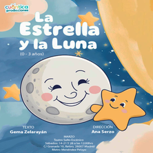 Cartel de La Estrella y La Luna - Infantil en Salto Escénico