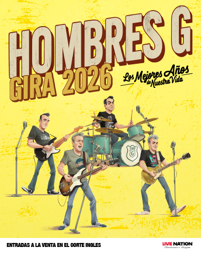 Cartel de Hombres G - Los Mejores AÃ±os de nuestra vida - Otros en Plaza de toros de Alicante