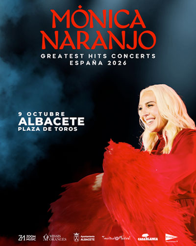 Cartel de MÃ³nica Naranjo - Albacete - Otros en Plaza de Toros de Albacete