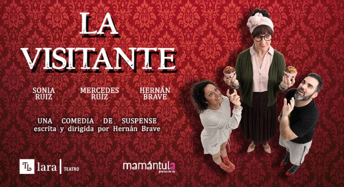 Cartel de La Visitante - Otros en Teatro Lara