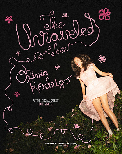 Cartel de Olivia Rodrigo - The Unraveled Tour - Otros en Palau Sant Jordi