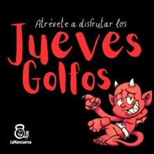 Cartel de JUEVES Golfos - Monólogos en Collage Burlesque