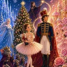 Cartel de El Cascanueces - Escuela de Danza Conesa - Ballet en Teatro Cine Paz