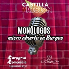 Imagen de Micro Abierto Castilla y Risión - Monólogos en Pub Carpanta y Compañía